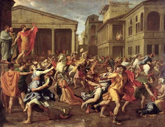 Sabinernas våldtäkt, c.1637-38